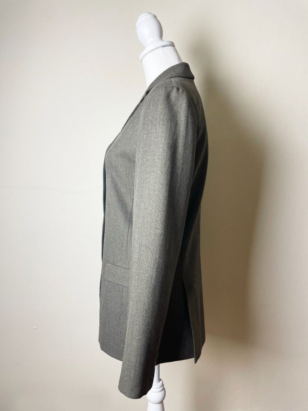 Vintage Zara Basic 2 Piece Blazer & Trousers Pant Suit Set Size 6 - Picture 6 of 16